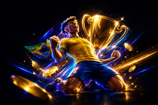 Interface da plataforma 3VVV mostrando jogos, apostas e painel de usuário